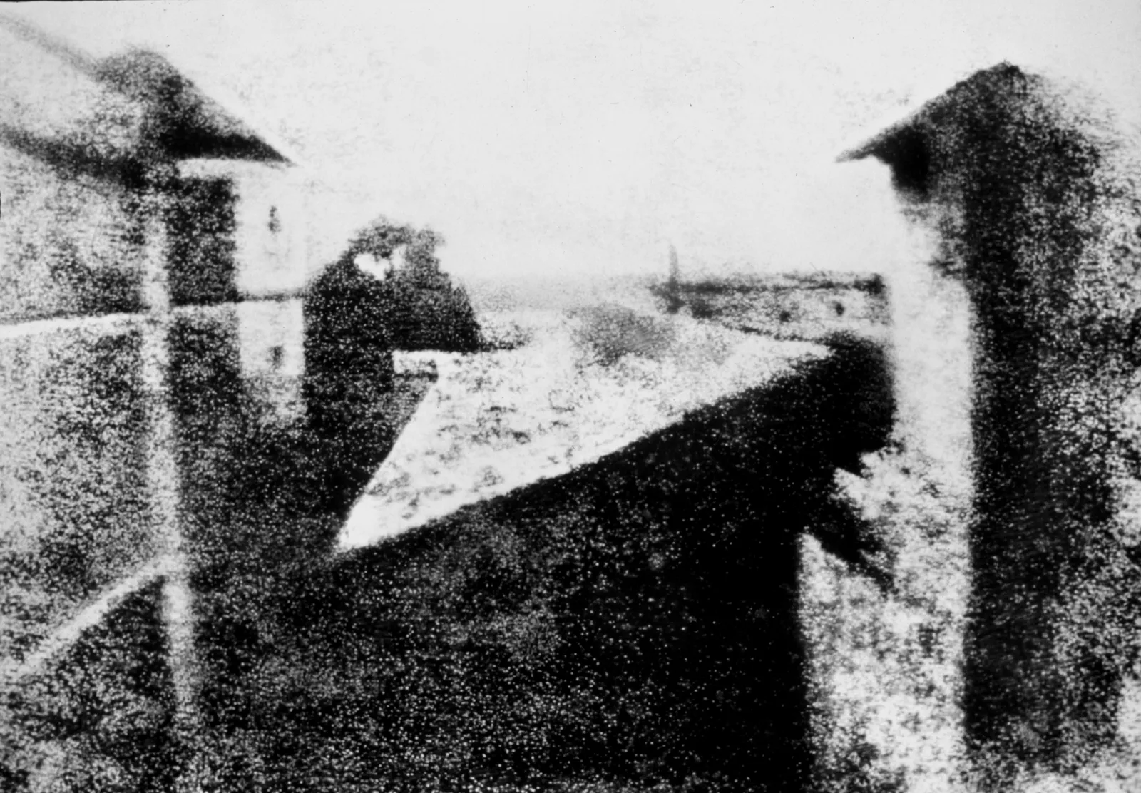 Vue du Gras · première photographie · Joseph Nicéphore Niépce · 1827